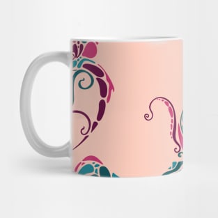 flower pattern Mug